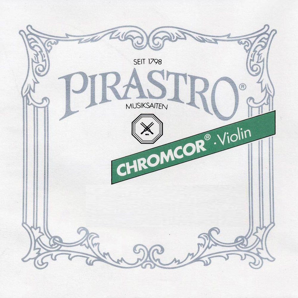 Pirastro P319380 violin string D-3 1/16+1/32 , medium, steel core, chrome steel