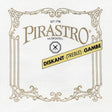 Pirastro P254520 treble-gamba string G-5 16 1/2 , gut core, silver