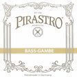 Pirastro P257520 bass tenor -gamba string G-5 24 1/2 , gut core, silver-plated