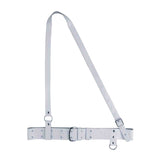 Boston SK10 Koppel, senior model, leder, wit