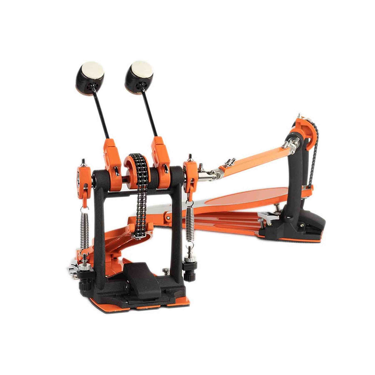 Hayman BDP-2000 Dubbel bassdrumpedaal, dubbele ketting, professioneel model