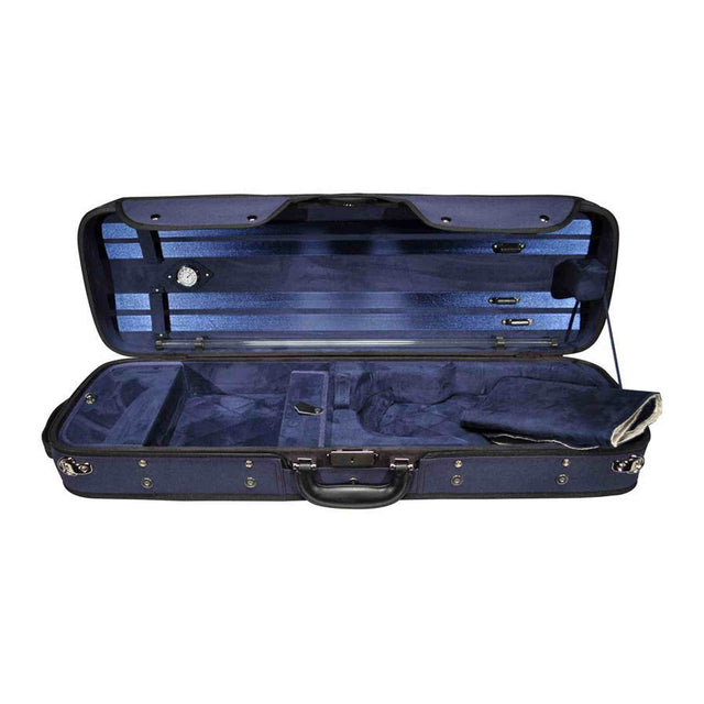 Leonardo VC-47-UU Pro Series vioolkoffer rechthoekig 4/4 blauw