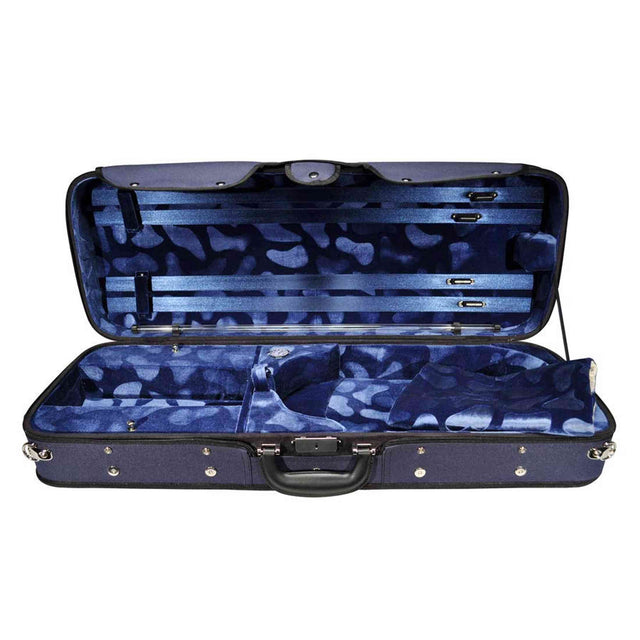 Leonardo VAC-47-UU Pro Series altvioolkoffer oblong verstelbaar blauw