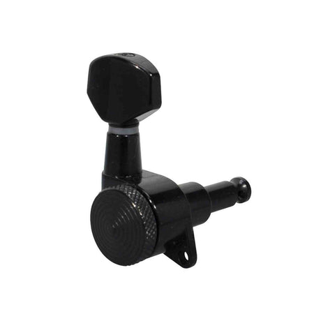 Boston 194-BLR Locking stemmechanieken voor gitaar, die cast 3L3R, zwart, low gearing 19:1