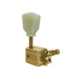 Wilkinson 160-GLR Stemmechanieken voor gitaar, G-style, 3x links + 3x rechts, goud, keystone knoppen