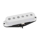 Boston VSC-62-BWH Single Coil Pickup - Alnico 5 staafmagneten, zwarte fiber bobbin, gewaxte enamel draad