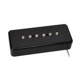 Boston VSB-46-NBK Single Coil Pickup - Alnico 5 bar-magneet, gevlochten afgeschermde bedrading, gewaxte enamel draad
