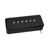 Boston VSB-46-BBK Single Coil Pickup - Alnico 5 bar-magneet, gevlochten afgeschermde bedrading, gewaxte enamel draad