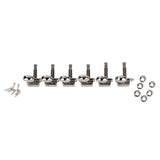 Wilkinson 162-NL-4S2M Stemmechanieken voor gitaar, met EZ LOK and staggered post height, 6x links, nikkel