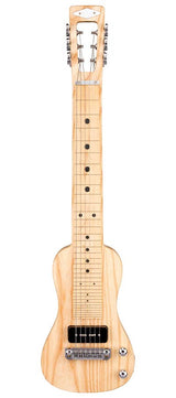 SX LG2ASHNA Lapsteel Gitaar Set met Cort CM15RBK 15W Versterker 8 inch Reverb Zwart