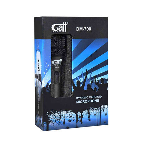 Gatt Audio DM-700 Dynamische Microfoon Cardioïde met XLR-kabel