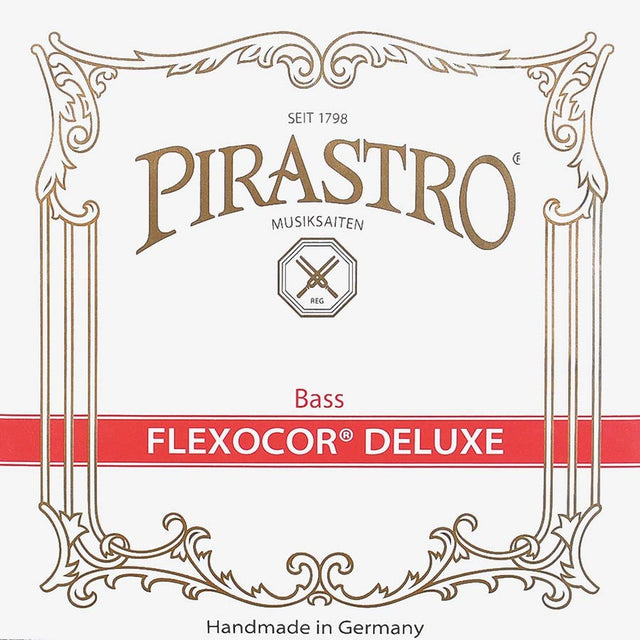 Pirastro P340220 double bass string D-2 medium, ropel core, chrome steel