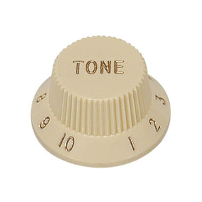 Boston KI-1726-T Bell Knop - Ivoor, Geschikt voor 24 Fine en 18 Coarse Knurl