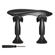 Wittner 256121 violin chinrest center and tilt adjustable, center mount 3/4, with screwdriver