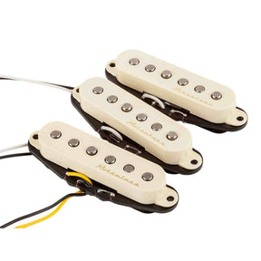 Fender 0992115000 Custom Shop Parchment Stratocaster® Vintage Noiseless Pickup Set