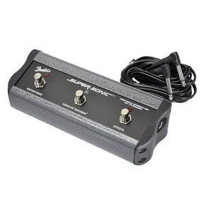 Fender 69285000 footswitch, 3 buttons, Super-Sonic, with 1/4" jack