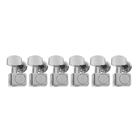 Fender 0990820100 Stemmechanieken, American Standard, 2 guide pins, set of 6, chroom