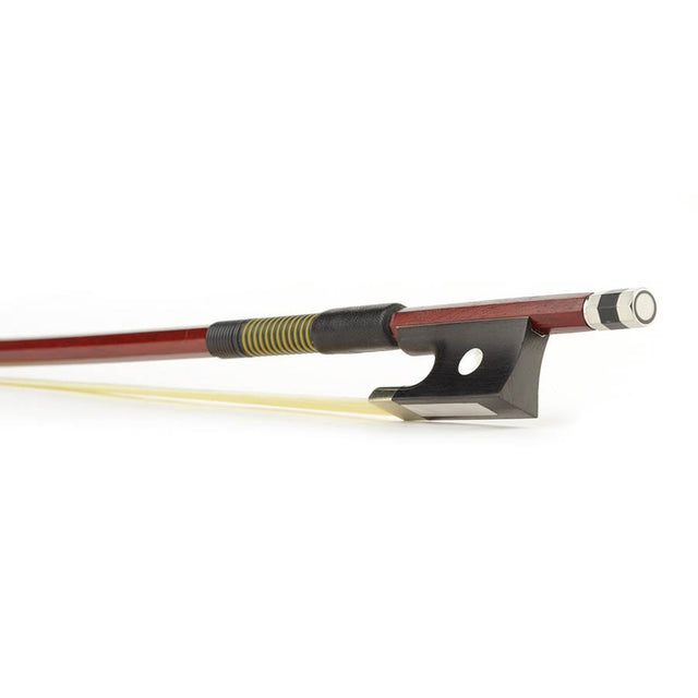 ELS BV-10/12 strijkstok viool, 1/2, brazielhout, achthoekige stok, ebben slof, enkel oog, balein imitatie