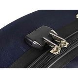 Leonardo CC-144-BU cellokoffer 4/4 gevormd blauw met slot en 2 riemen