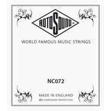 Rotosound NC072 .072 snaar for elektrisch guitar, nickel wound