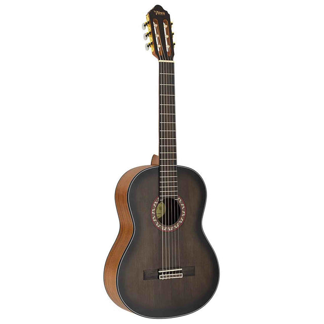 Valencia VC404HSB klassieke gitaar 4/4, sitka sparren top, mahonie zij- en achterblad, satin historic sunburst
