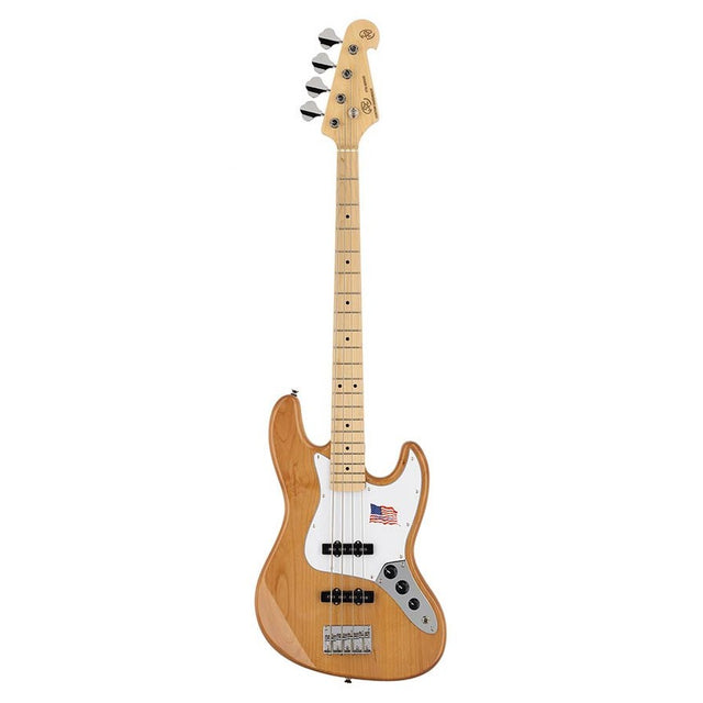 SX SJB/ALD/NA ALD Series J-Style Elektrische Basgitaar Naturel