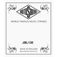 Rotosound JBL130 .130 snaar for elektrisch bass, monel flatwound