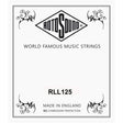 Rotosound RLL125 .125 snaar for elektrisch bass, stainless steel halfround
