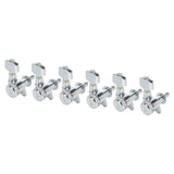 Schaller 0202200150 Stemmechanieken 6L met small metal pegs, staggered locking shaft, chroom