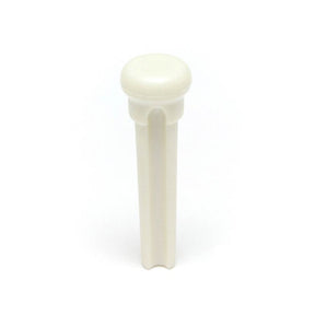 Graph Tech PP-4000-00 Presentation style bridge pins, set of 6, white