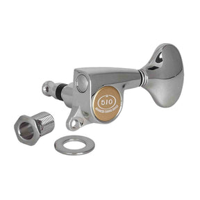 Gotoh GTH14580 SGS510 stemmechanieken met HAPM and S5 knoppen, 3L3R, chroom
