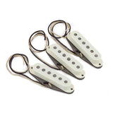 Fender 0992237000 Pure Vintage '65 Strat Pickup Set - vintage white