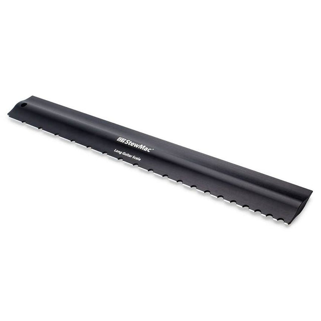 StewMac SM4013 2-in-1 Precisie + Ingezaagde Rechte Liniaal – Long Scale Gitaar