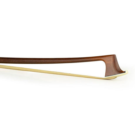 ELS BA-90-R viola bow, 4/4, HQ pernambuco, round stick, full silver mounted with silver thumb protection