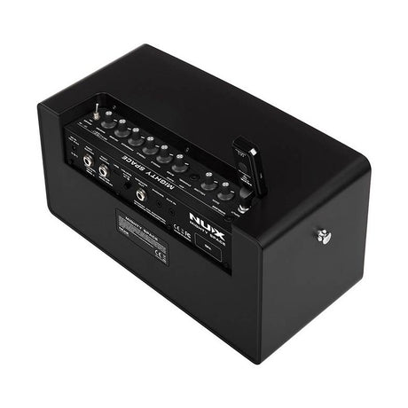 NUX MIGHTY-SPACE Draadloze Gitaarversterker – 30W, Modeling, FX, BT, Oplaadbaar + Voetschakelaar & Zender