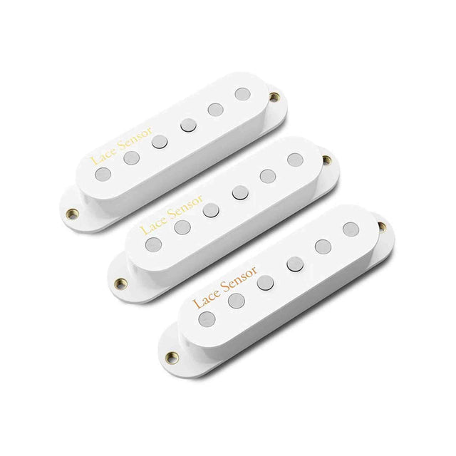Allparts PU6120025 Lace Holy Grail Set For ST - three noiseless vintage '54 pickups, hot 11.5k brug, wit