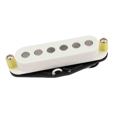 Roswell RP-QSTANWHT Quarter Pound Single Coil ST Pickup - large Alnico 5 rods, hals, wit