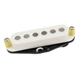 Roswell RP-QSTABWHT Quarter Pound Single Coil ST Pickup - large Alnico 5 rods, brug, wit