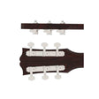 Hipshot HS6K2EL0N Gitaar tuner upgrade kit, 3 + 3 Grip-Lock, closed nikkel
