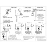 Hipshot HS6K2EN0S Gitaar tuner upgrade kit, 3 + 3 classic, closed satin