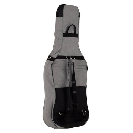 Boston CT-112-GR cello bag 1/2 light grey, 19 mm. padded, 2 straps, various pockets