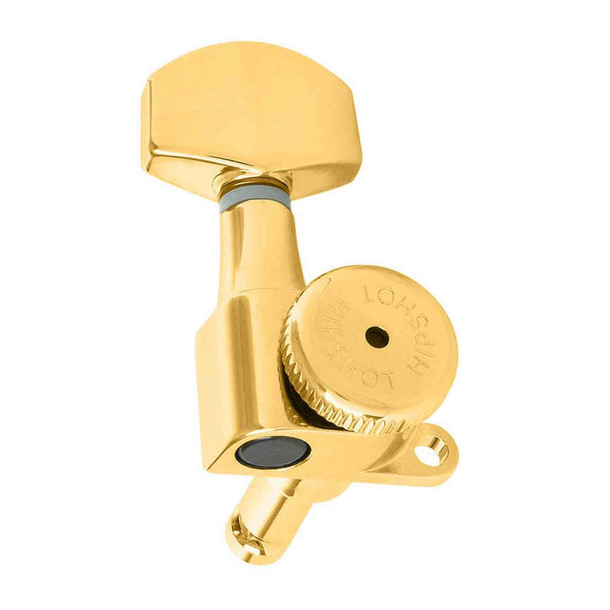 Hipshot HS6K1EN0G Gitaar tuner upgrade kit, 6 inline classic, 10mm post hole, closed goud