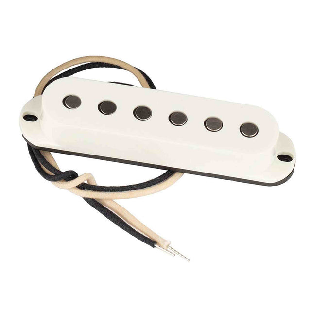 Lollar 10-203-113-14 Single Coil Pickup - "Vintage Blonde brug", flat poles, parchment