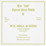 W.E. Hill & Sons H-4410SL violin string E-1 strong, loop end