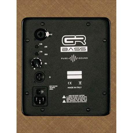 GR Bass NF112H-350AC – Actieve 1x12" Bas Cabinet van Natural Fiber 350W