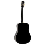 Richwood HSD-55-BK Heritage Series Dreadnought massief sparren bovenblad hoogglans zwart
