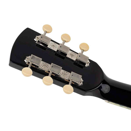 Richwood HSJ-55-GS Heritage Series Jumbo Jumbo Massief Bovenblad Akoestische Gitaar zilver metallic Hoogglans