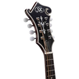SX SMF840VS F-Style Mandoline – All Solid, Massief Mahonie & Sparren, 29 Frets & Vintage Sunburst