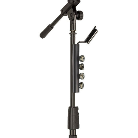 Fender microfoonstandaard met plectrum en slide houder