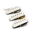Lollar 10-202-11514 Set Van Drie "Sixty Four S" Single Coil Pickups - hals / midden / brug, flat poles, parchment
